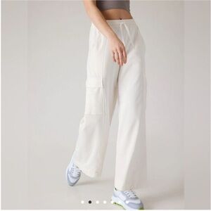 ATHLETA Retroterry Wide Leg Cargo Pant
